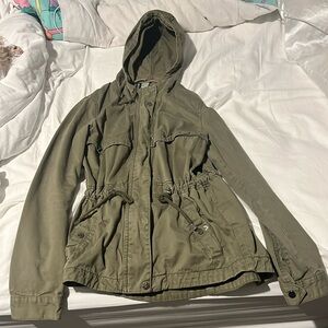 Green light weight jacket